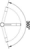 Blanco Alta 512321 Armatur Hochdruck