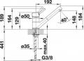 Blanco Antas-S 515348 Armatur Hochdruck