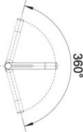 Blanco Alta-F Compact 518412 Armatur Hochdruck