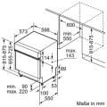 Neff GI84600TN/ S413T60S0D Einbau-Geschirrspüler/ Energieeffizienzklasse A++