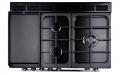 Falcon PROFESSIONAL+ FX 90 Range Cooker, Gasherd mit Elektrobackofen, schwarz/ Energieeffizienzklasse A