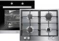 Oranier EBS9911 06 Elektro-Einbaubackofen & GKM246704 Gaskochfeld Edelstahl/ Backofen Energieeffizienzklasse A