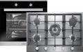 Oranier EBS9911 06 Elektro-Einbaubackofen & GKM247704 Gaskochfeld Edelstahl/ Backofen Energieeffizienzklasse A