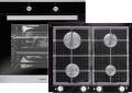 Oranier EBS9911 06 Elektro-Einbaubackofen & GFC2764 Gaskochfeld Glaskeramik/ Backofen Energieeffizienzklasse A