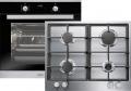 Oranier EBS9936 10 Elektro-Einbaubackofen & GKM2467 04 Gaskochfeld Edelstahl/ Backofen Energieeffizienzklasse A
