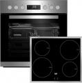 Beko BUM22340 X Elektro-Einbauherd Set, Induktion/ Herd Energieeffizienzklasse A