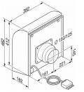 Miele AWG 102 Außenwandgebläse / Externer Motor