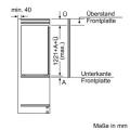 Bosch KIF42AD40 Einbau-Kühlschrank mit Gefrierfach/ Energieeffizienzklasse A+++