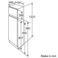 Bosch KID24V21IE Einbau Kühl-Gefrierkombination/ Energieeffizienzklasse A+