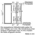 Bosch KID24V21IE Einbau Kühl-Gefrierkombination/ Energieeffizienzklasse A+