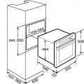 Set Smeg P1752XTD Gaskochfeld & Teka HL845 41553110 Elektro-Einbau-Backofen/ Energieeffizienzklasse A+