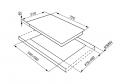 Set Smeg P1752XTD Gaskochfeld & Teka HL845 41553110 Elektro-Einbau-Backofen/ Energieeffizienzklasse A+