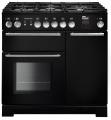 Falcon Infusion 90 Range Cooker, Gasherd mit Elektrobackofen, Black, Energieeffizienzklasse A