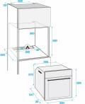 Set LaGermania P6401D9X Gaskochfeld & Beko BIM22305X Elektro-Einbaubackofen/ Backofen Energieeffizienzklasse A+