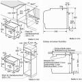 Set LaGermania P6401D9X Gaskochfeld & Bosch HBA530BR1 Elektro-Einbaubackofen/ Backofen Energieeffizienzklasse A
