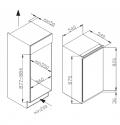 Amica EVKS 16182 Einbau-Kühlschrank/ Energieeffizienzklasse A++