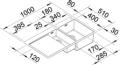 BLANCO CLARON 6 S-IF 514001 / 514002 Edelstahl Einbauspüle