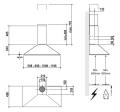 Falcon Falcon 110 Edelstahl Kaminhaube