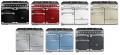 Falcon Elise 110 Range Cooker FRENCH COLLECTION, Gasherd mit Elektrobackofen, cherry red, Energieeffizienzklasse A