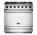 Falcon 900 S Single Cavity Range Cooker, Gasherd mit Elektrobackofen, White/ Energieeffizienzklasse A