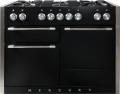 Falcon MERCURY 1200 Range Cooker, Gasherd mit Elektrobackofen, Stainless Steel/ Energieeffizienzklasse A